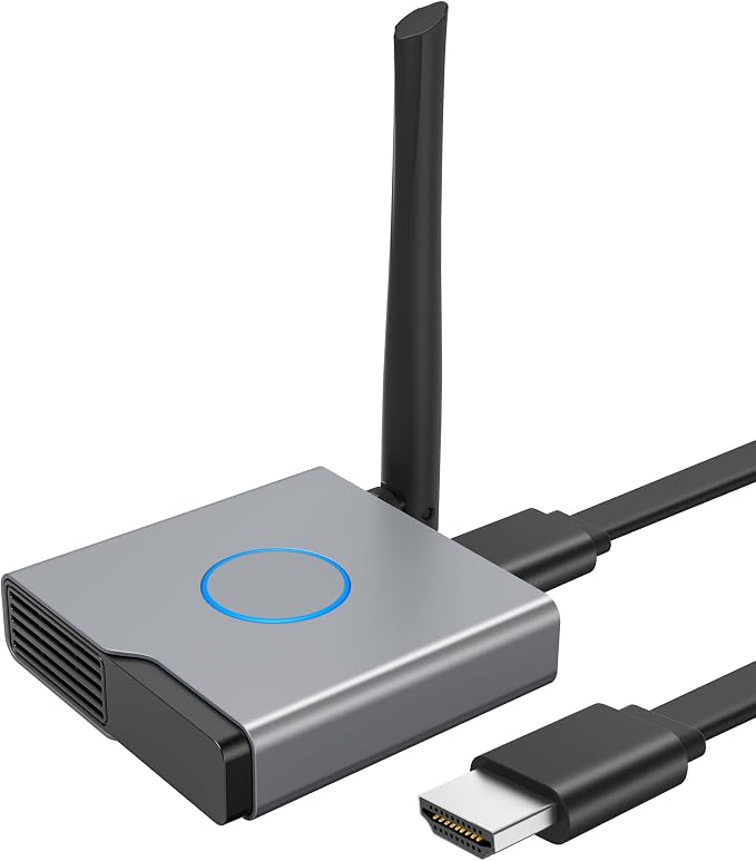 Wireless HDMI Display Dongle Adapter 4K, Wireless Receiver, Streaming Media by BRAIDOL