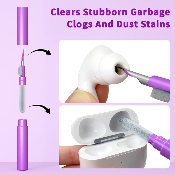 Cleaner Kit for Airpod, Earbud Cleaning Putty, Cleaning Kit Compatible - Image 3