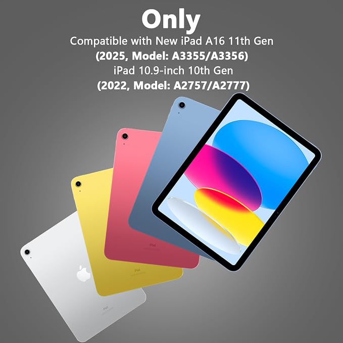 HOTLIFE for iPad A16 11th Generation/10th Generation Case - Image 2
