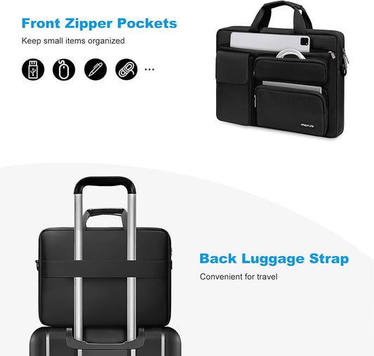 MOSISO Laptop Shoulder Bag, Computer Bag - Image 2