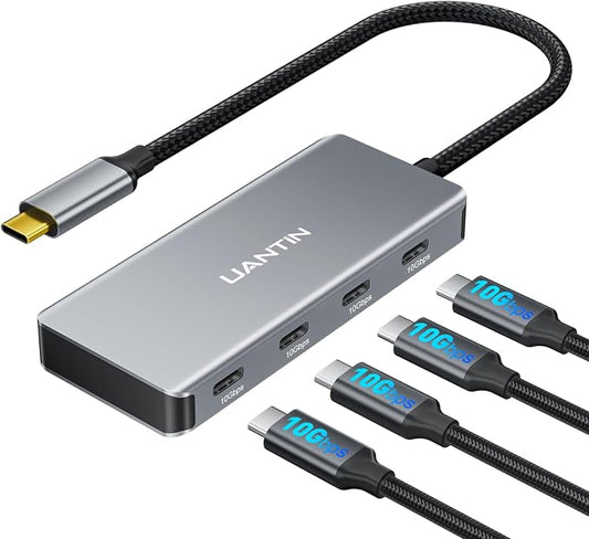 USB C Hub, 10Gbps High-Speed Type C Splitter by UANTIN