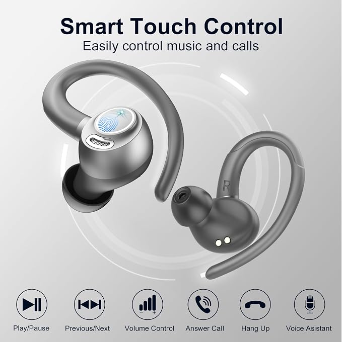 Wireless Earbuds Bluetooth 5.3 Headphones Sports, 48Hrs Playtime Bluetooth - Image 7