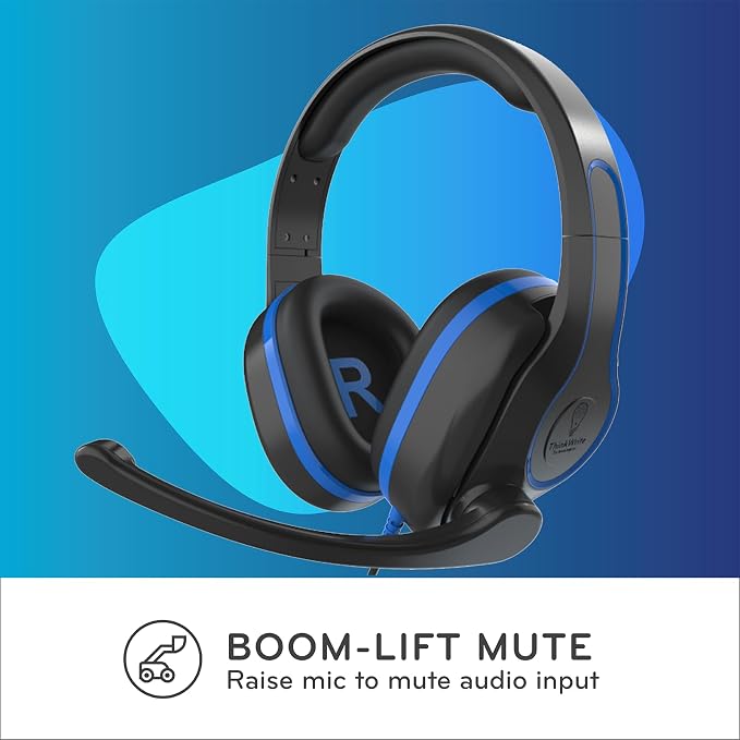 ThinkWrite Technologies TWT Audio REVO TW330, Premium Wired Over-Ear Headset - Image 7