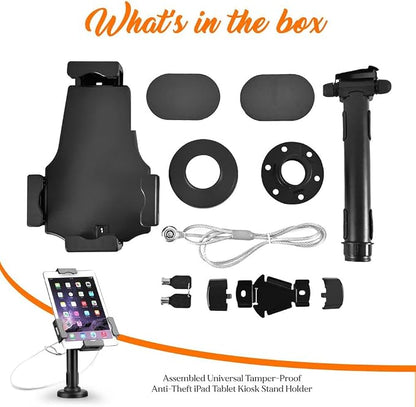 Pyle PSPADLK8 Anti-Theft Tablet Security Stand Kiosk - Image 7