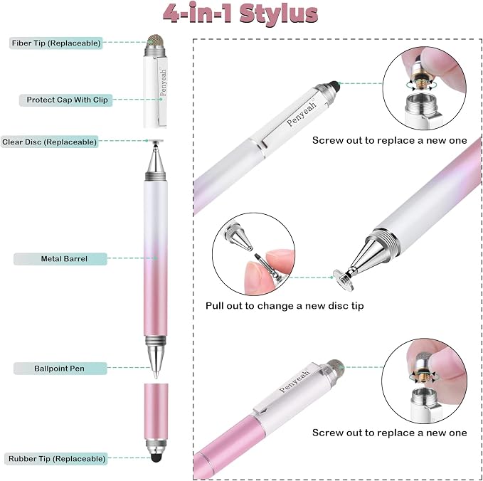 Penyeah Stylus Pens, Universal Phone/Tablet Stylus - Image 2