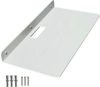 Floating Shelves for Wall, Small Black Shelves Wall Mounted Shelf for Bathroom by YUjieSTC