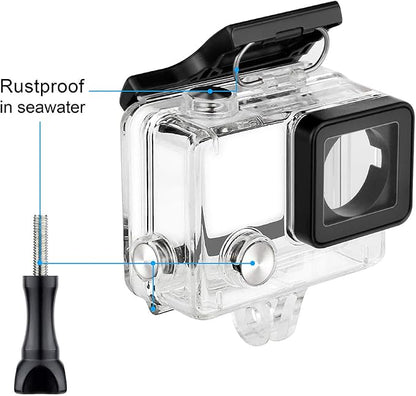 Waterproof Housing Case for GoPro Hero 4 Black, Hero 4 Silver, Hero 3+ - Image 4