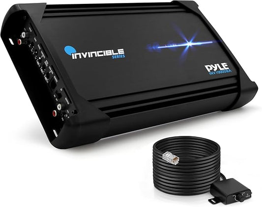 Pyle 1Channel 2000W Class D Car Audio System Amplifier, Advanced Protection by PyleUSA