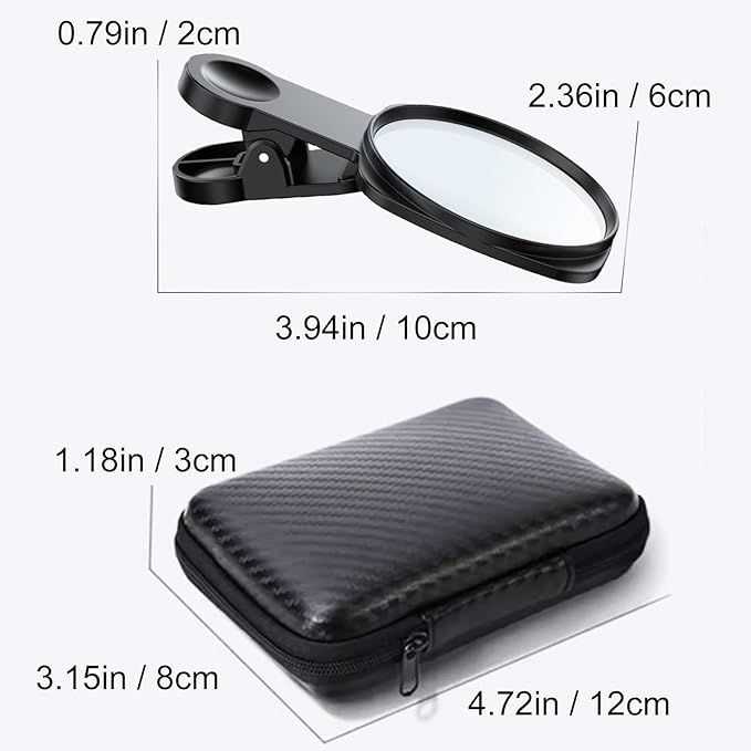 WOWNOVA Clip Selfie Mirror for Phone Back Camera - Image 6