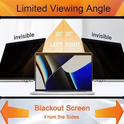 Privacy Screen MacBook Pro 13 Inch & MacBook Air 13", Magnetic Anti Glare Blue - Image 4