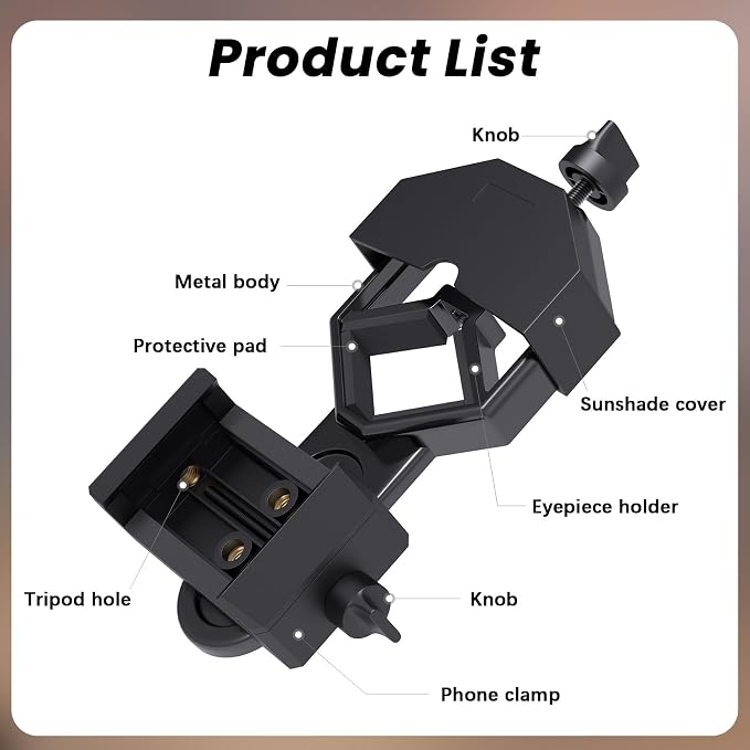 GOSKY Smartphone Adapter Mount Regular Size - Image 2
