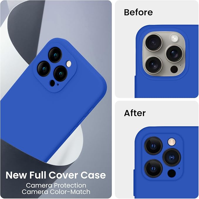 FireNova Designed for iPhone 15 Pro Max Case, Silicone Upgraded Phone Case with - Image 3