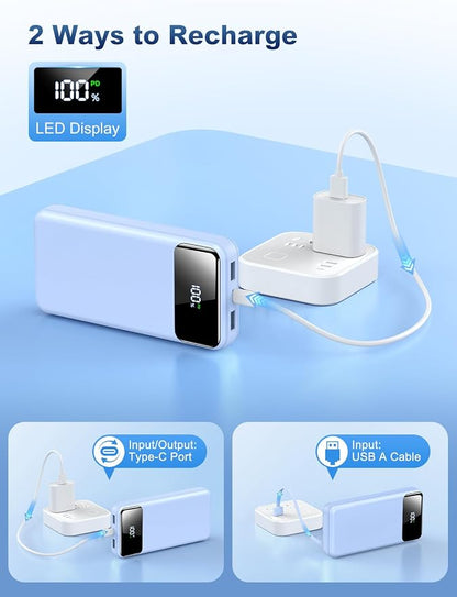 Portable Charger Power Bank 50000mAh Battery Pack, 22.5W Fast Charging PowerBank - Image 6