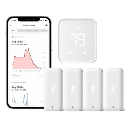 SwitchBot Wi-Fi Humidity Sensor 4 Pack by SwitchBot