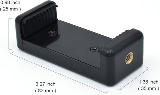 Universal Cell Phone Tripod Mount Adapter, OIMIO Phone Holder Clip Connector - Image 2
