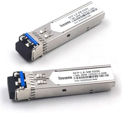 4 Pack 1.25G SFP Network Transceiver Module, 1000Base-LX Single Mode, 1310nm SMF - Image 5