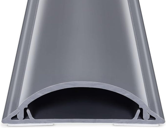 Cord Cover Floor 34in, Large Capacity Floor Cable Cover, Hard PVC Cord Hider by ZhiYo