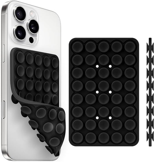 Silicone Suction Cup Phone Case Mount Double Sided, Phone Accessories by Yojaro