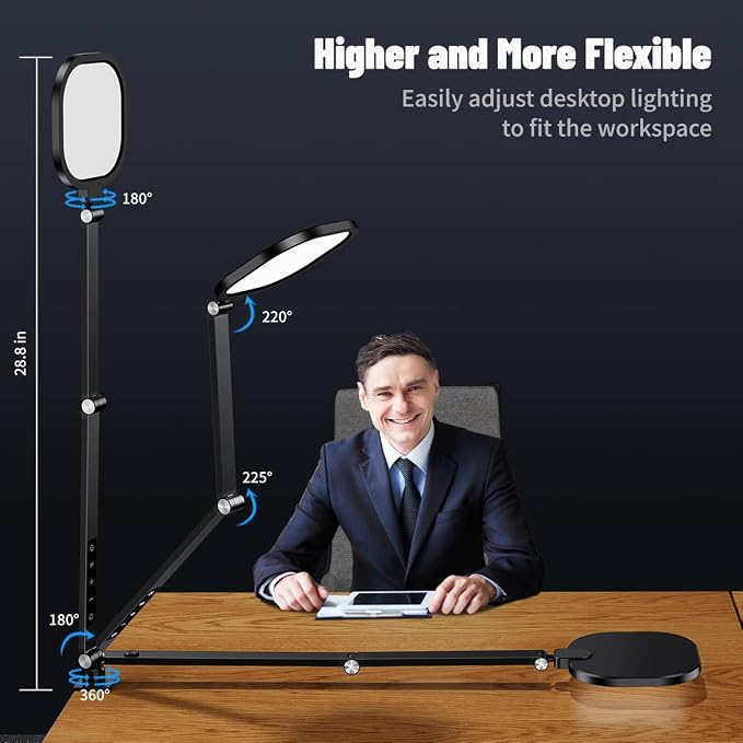 Desk Zoom Meeting Light for Video Conference, Computer Lights - Image 5