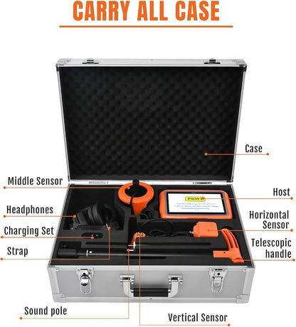 Indoor/Outdoor Underground Water Leak Detector, 5m Depth Plumber Leak Detector - Image 5