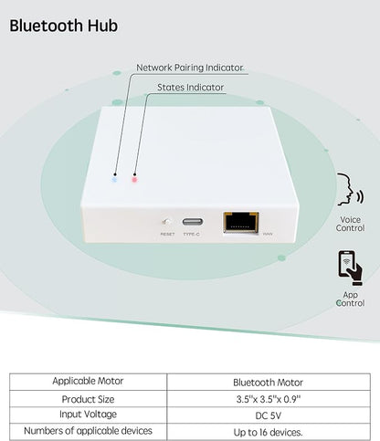 Yoolax Bluetooth Smart Hub, Hub Gateway, Smart Home Bridge Compatible - Image 5