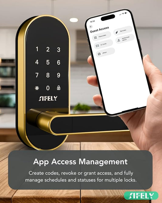Keyless Entry Keypad Smart Door Lock - Image 2