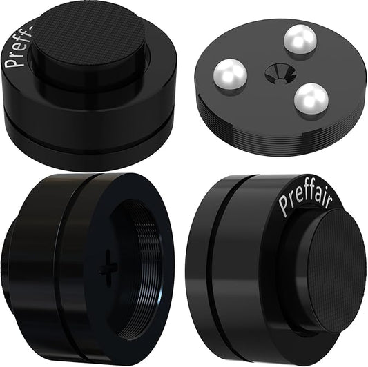 Preffair 4 Pcs Turntable Anti-Vibration Isolation Feet Speaker Feet Isolators by PreffairAudio