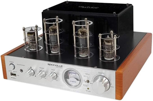 Rockville BluTube WD 70W Tube Amplifier/Home Stereo Receiver, - Image 2