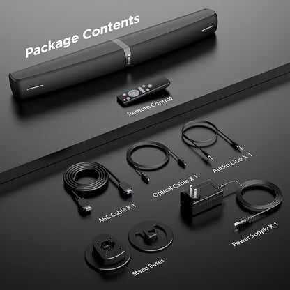 Sound Bar for Smart TV, 90W Soundbar - Image 9