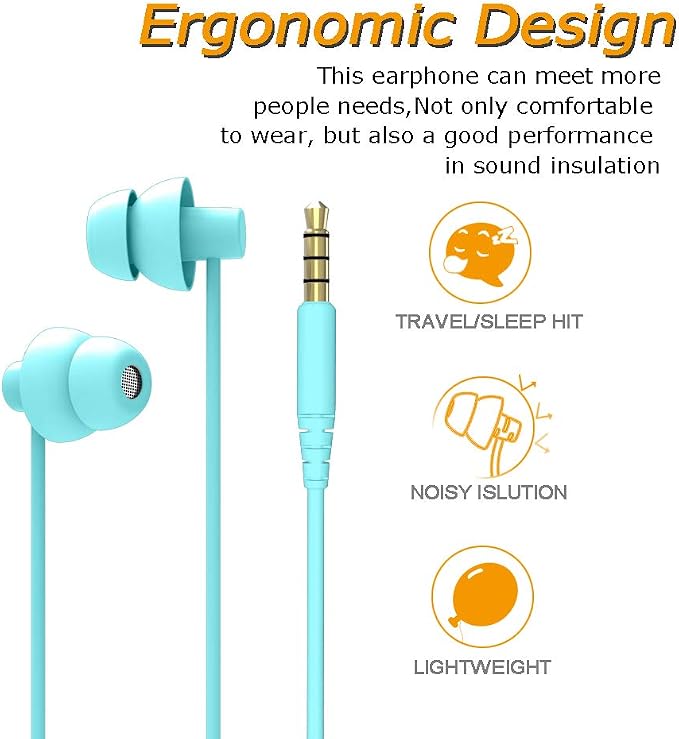 MAXROCK Sleep Earbuds, Ultra Soft Lightweight Sleep Earphones Headphones - Image 4