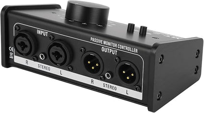 Big Knob Passive Monitor Controller, XLR and 3.5mm Interface Large Volume Knob - Image 9