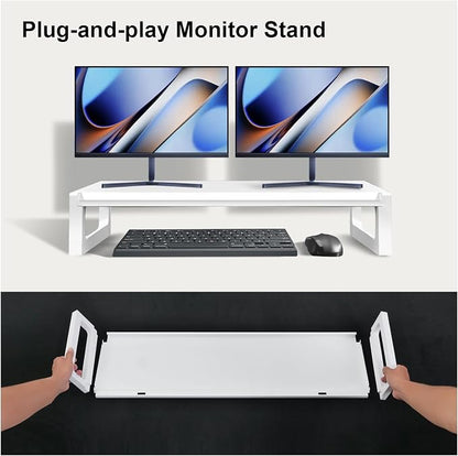Dual Monitor Stand Riser – 28-Inch Computer Monitor Stand - Image 5