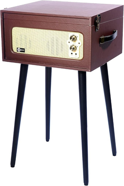 Arkrocket 3-Speed Bluetooth Record Player Retro Turntable - Image 3