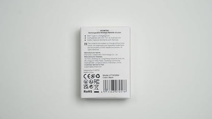 ATUMTEK Bluetooth Remote Shutter, Carbon Fiber Design, Rechargeable Camera - Image 11