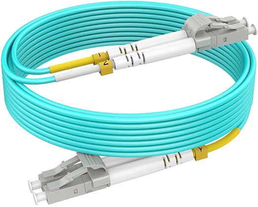 LC to LC Multimode Fiber Patch Cable, 5m OM3 Fiber Optical Patch Cable by RamboCables