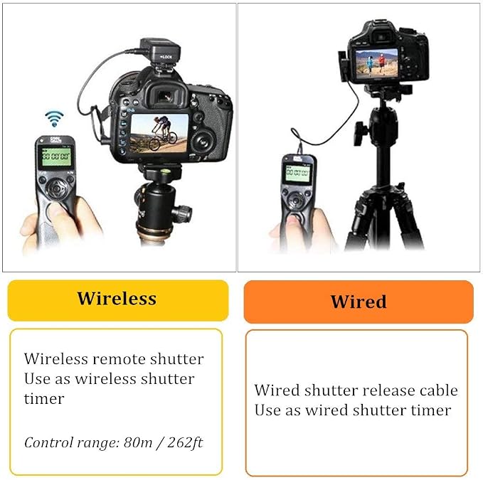 Pixel Wireless Timer Remote Shutter Release TW283-L1 Wireless Remote Control - Image 4