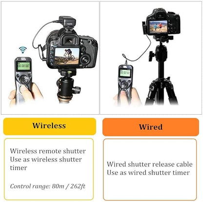 Pixel Remote Timer TW283-E3 LCD Multi-Function Shutter Remote Release Timer - Image 4