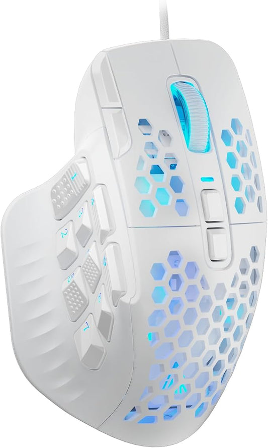 SOLAKAKA SM809 MMO Gaming Mouse Wired RGB by CORBOBO
