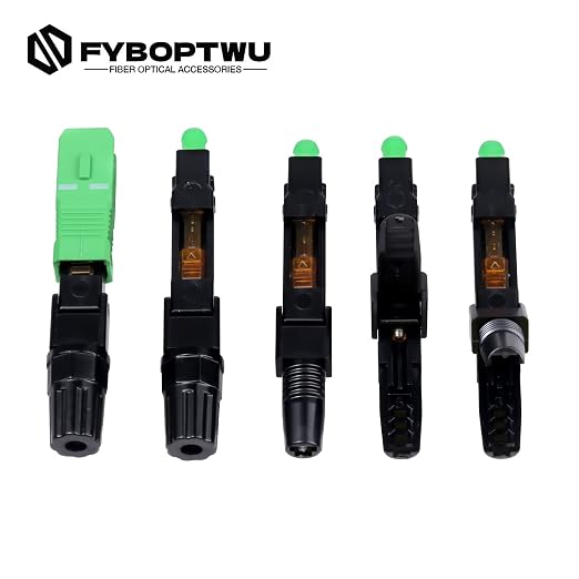 20 pcs SC-APC Fiber Optic Quick Assembly Connector Fiber Optic Fast Connectors - Image 3