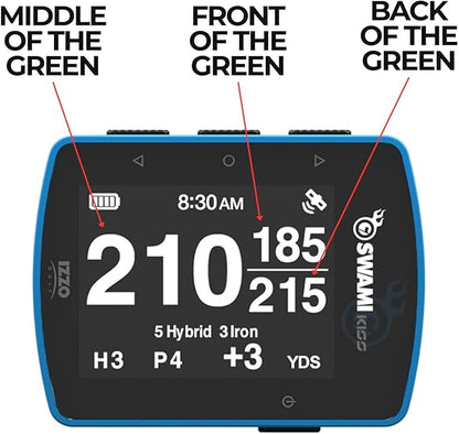 Swami KISS 2.0 Handheld Golf GPS Ragnefinder - Image 5