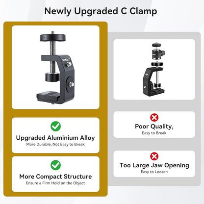 UTEBIT 40mm C-Clamp Camera Mount - Image 7
