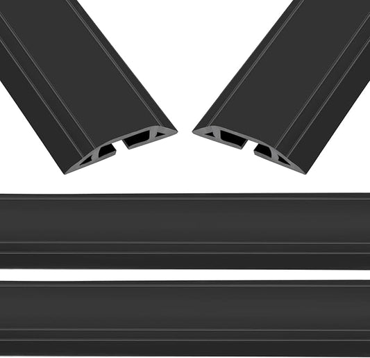 Eapele 10 ft Floor Cord Cover Heavy Duty Cable Protector, Prevent Trip Hazard by Eapele