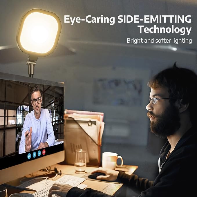 Video Conference Lighting for Zoom Meeting, Ring Light for Desk - Image 5