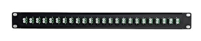 24 Port LC Fiber Patch Panel APC Singlemode 19" - Image 3
