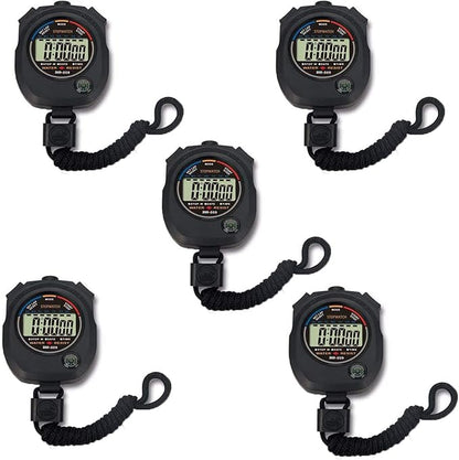 Multi-Function Electronic Digital Sport Stopwatch Timer, Large Display by Pgzsy