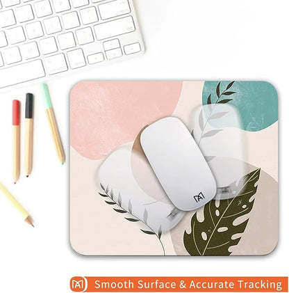 Square Mouse Pad Abstract Art, Personalized Premium-Textured Custom Mouse Mat - Image 4