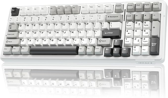 AULA F99 Wireless Mechanical Keyboard, Tri-Mode BT5.0/2.4GHz/USB-C Hot by AULA