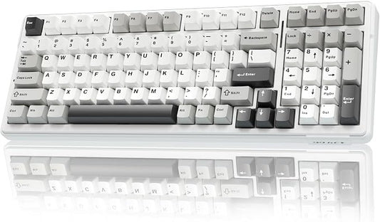 AULA F99 Wireless Mechanical Keyboard, Tri-Mode BT5.0/2.4GHz/USB-C Hot by AULA
