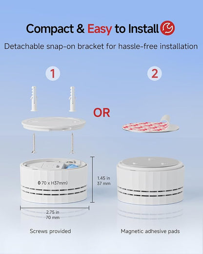 Heiman Smoke Detectors, Wireless Interconnected Photoelectric Battery Operated - Image 8