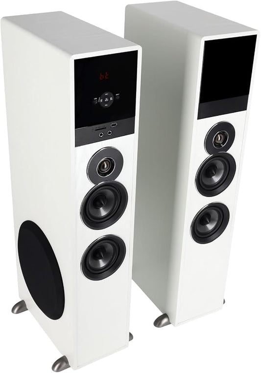 Rockville TM80W Powered Home Theater Tower Speaker System, USB/SD Playback by Rockville